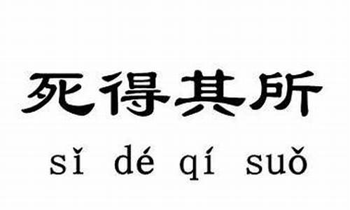 死得其所造句子简短_死得其所造句简单六年级