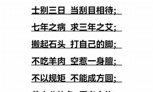 九个字的成语有哪些成语大全及解释_九个字的成语有哪些成语大全及解释图片